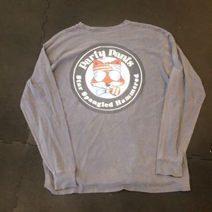 Party pants long sleeve tee